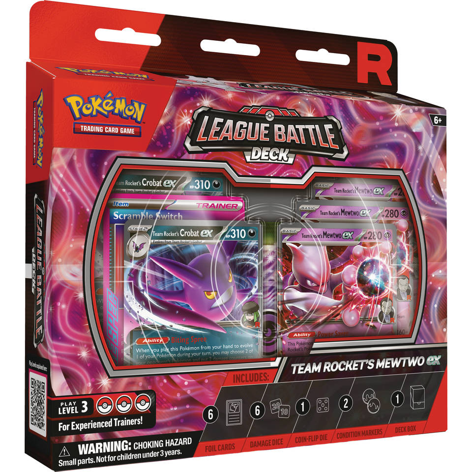 Pokémon - Team Rocket’s Mewtwo ex League Battle Deck