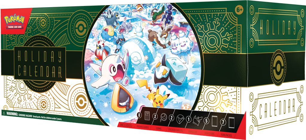 Pokemon Holiday Calendar 2024