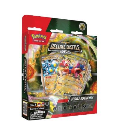 Pokémon – Deluxe Battle Deck Koraidon / Miraidon (Willekeurige Variant)